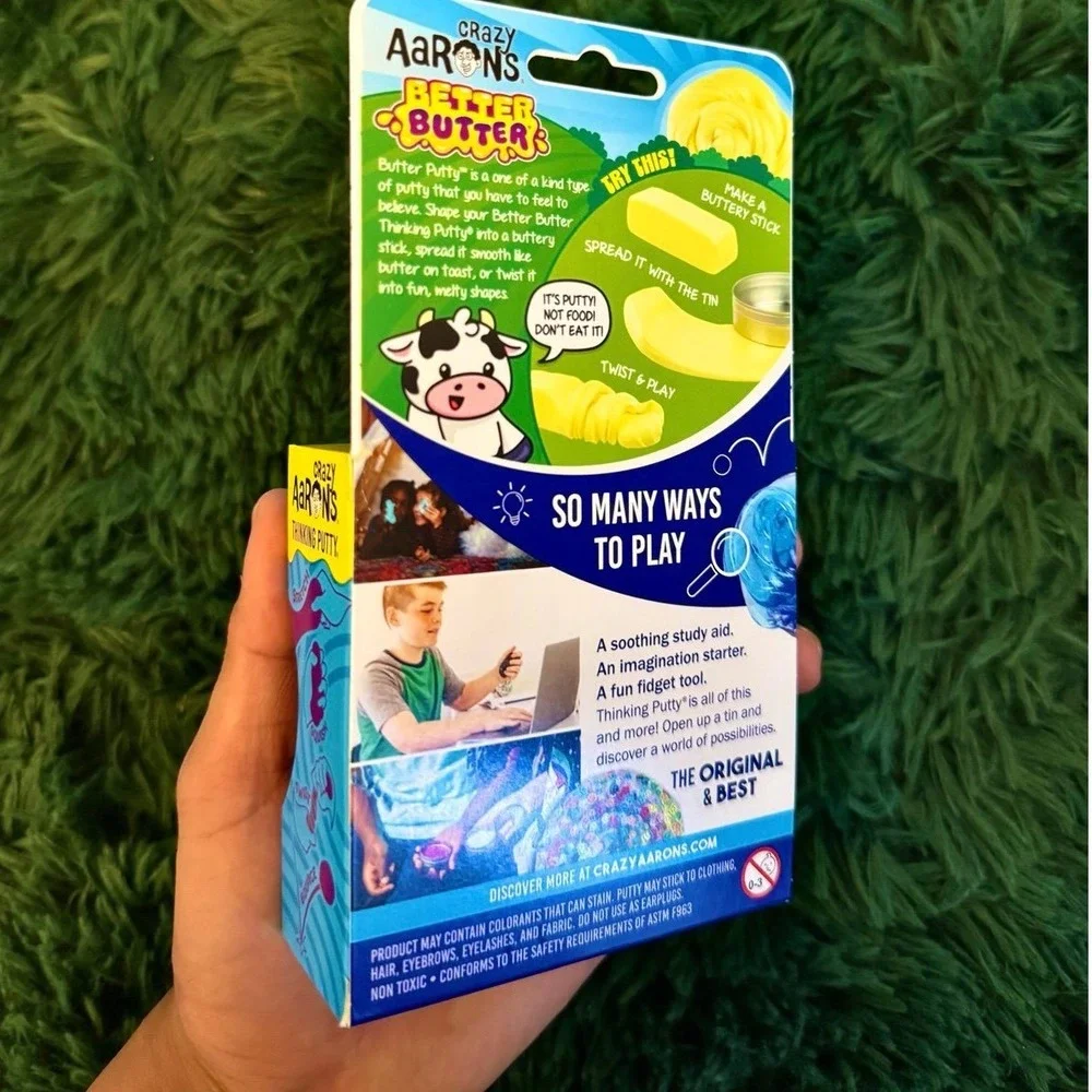 8 Crazy Aaron's Better Butter Thinking Tin Squishy
